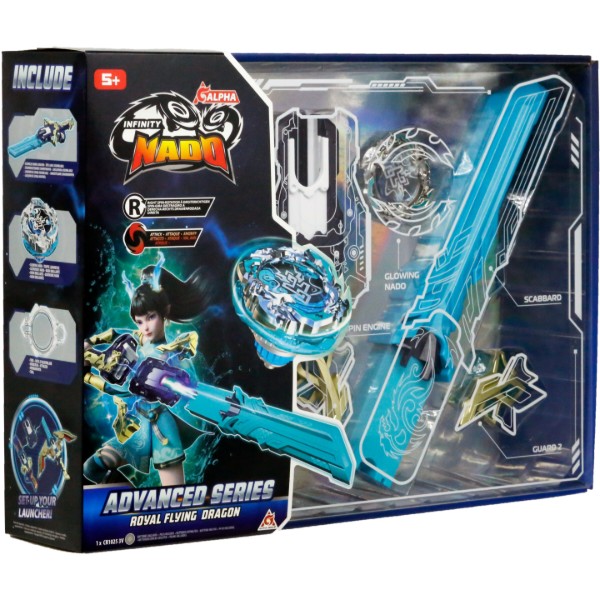 Фото - Дзиґа Infinity Nado VII Advanced series Royal Flying Dragon (EU664122)